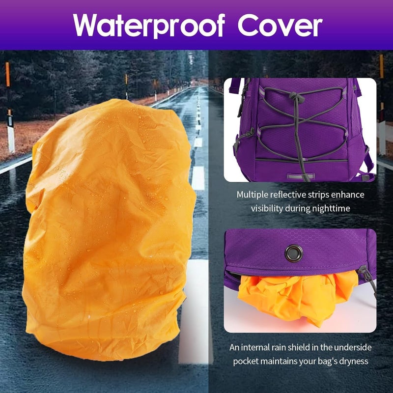 WOLT Hydration Backpack 18L Hiking Water Backpack with 2L Water Bladder for Men Women, Hydration Pack for Running Cycling Biking and Climbing - Image 5